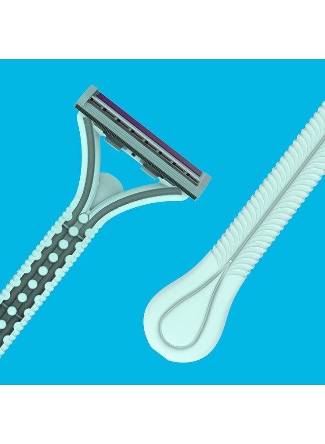 Venus Gillette Simply Venus 2 Women's Dispozable Razor, 4 Count - Image 2